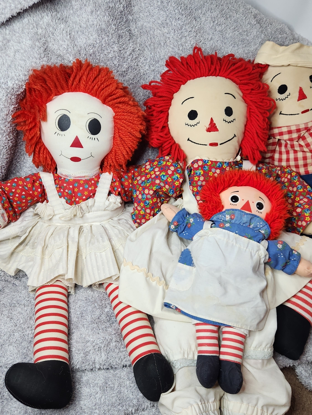 1980s Raggey Ann Lot Of 4